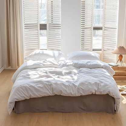 BISELINA French Linen Bed Skirt - Image 6