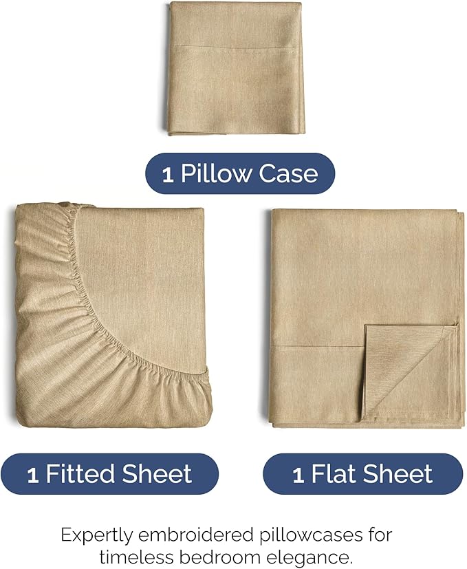 Twin Size 3 Piece Sheet Set - Image 2