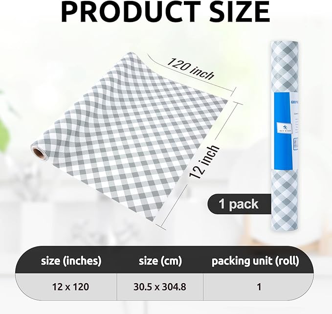 RAY STAR 12X120 Inch Shelf Liner - Image 5
