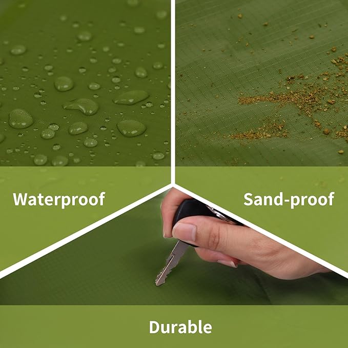 Frelaxy Pocket Picnic Blanket, Waterproof Sandproof Beach Mat, Compact Camping - Image 4