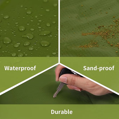 Frelaxy Pocket Picnic Blanket, Waterproof Sandproof Beach Mat, Compact Camping - Image 4