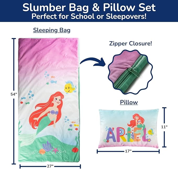 Jay Franco Kids Slumber Bag and Pillow - Image 2