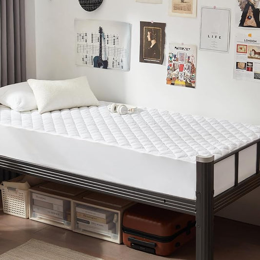 UNILIBRA Twin XL Mattress Cover Waterproof, Deep Pocket Mattress Pad Protector by Unilibra