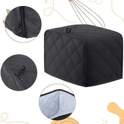 Toaster Cover 2 Slice, 11.4 x 7.5 x 7.9in Universal Size Toasters Dusts Covers - Image 5
