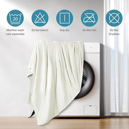 EASELAND Cooling Comforter Queen, Cold Touch Fabric Absorbs Body Heat, - Image 8