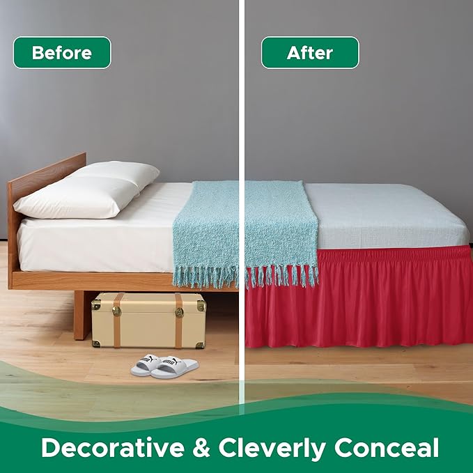 Biscaynebay Wrap Around Bed Skirts - Image 7
