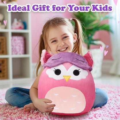 BSTAOFY Cute Owl Soft Plush Pillow - Image 2