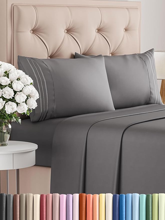 King Size 4 Piece Sheet Set by CGKUnlimited