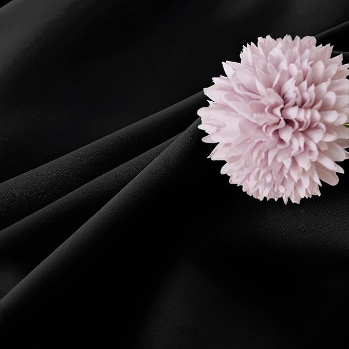 3 Layers Black Curtains Thermal Soundproof Curtains - Image 8