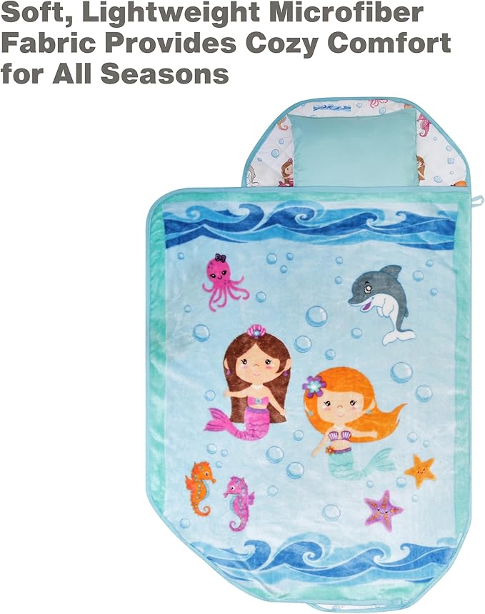 EVERYDAY KIDS Cute Preschooler and Toddler Cot Nap Mat - Image 7