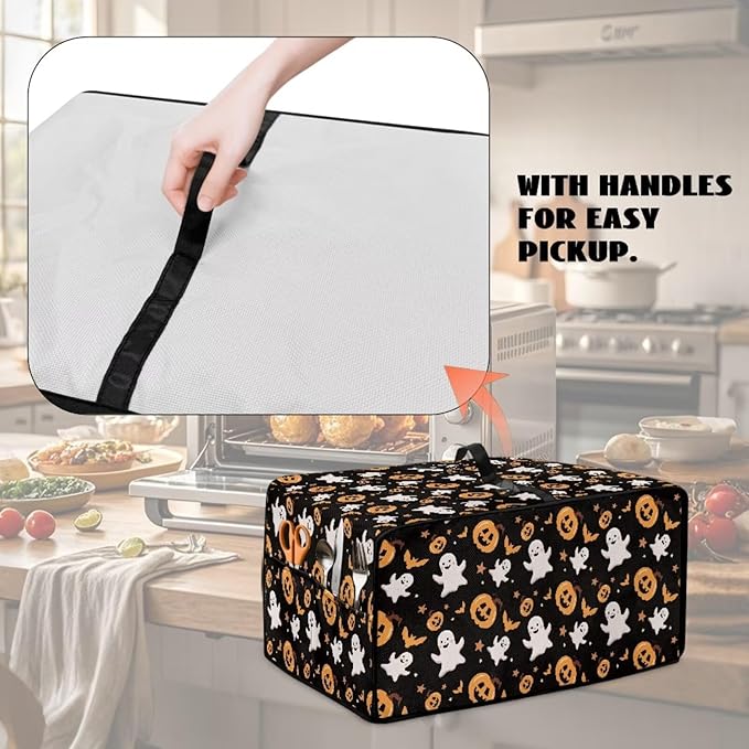 Halloween Toaster Oven Dust Cover Protective Microwave Oven Cover - Image 5