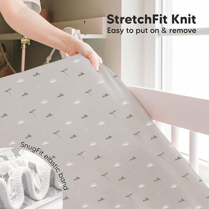 KeaBabies 2-Pack Baby Crib Sheets - Image 6