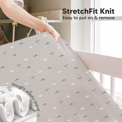 KeaBabies 2-Pack Baby Crib Sheets - Image 6