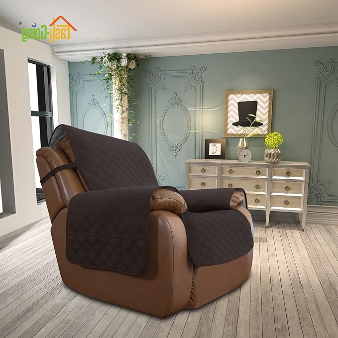Easy-Going Sofa Slipcover Waterproof Oversized Recliner Chair Cover Non-Slip - Image 2