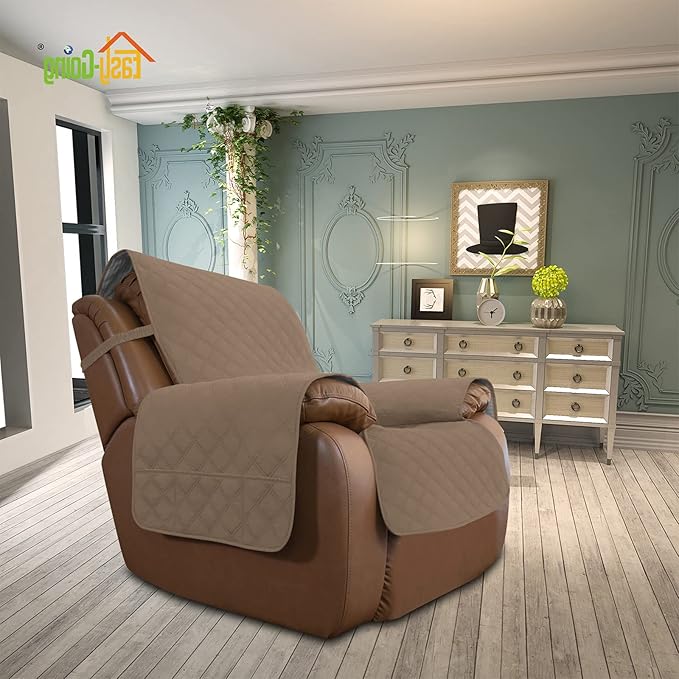 Easy-Going Sofa Slipcover Waterproof Oversized Recliner Chair Cover Non-Slip - Image 2