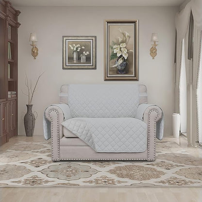 Easy-Going Oversized Chair Sofa Slipcover Reversible Sofa Cover Water Resistant - Image 2
