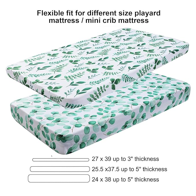 Onacosht Pack n Play Sheets 2 Pack - Image 4
