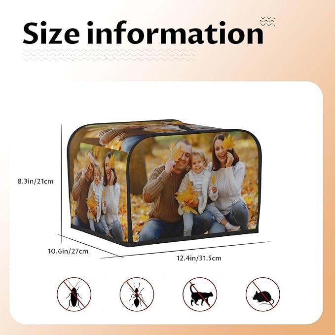 Custom Toaster Cover Personalized Waterproof Appliance Cover - Image 5