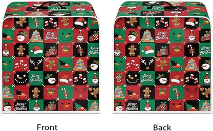 Coffee Maker Cover, Christmas Holiday Coffee Dust Cover Washable Removable - Image 2