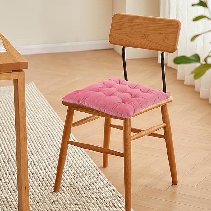2 Pack Square Seat Cushion Chair Pads - Image 6