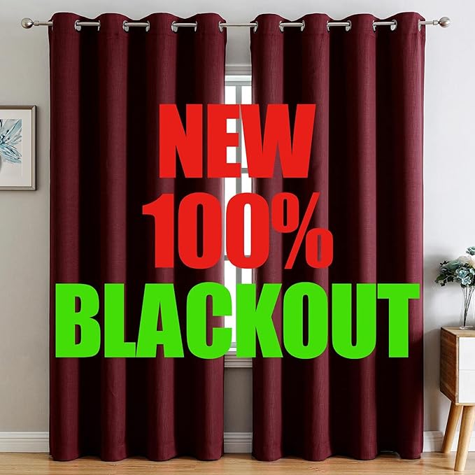 G2000 100% Blackout Curtains for Bedroom & Living Room by G2000