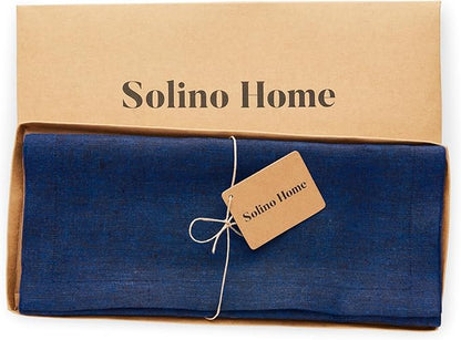 Solino Home Linen Table Runner 90 Inches Long - Image 5