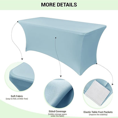Obstal 4Ft Stretch Spandex Table Cover - Image 3