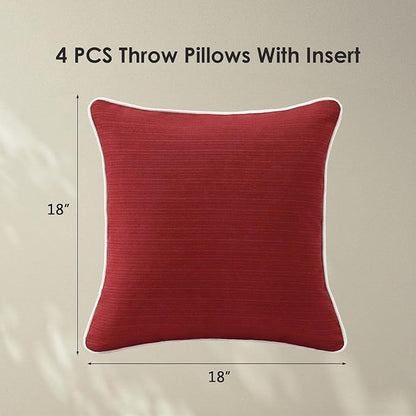 Decorative Outdoor Water Repellent Throw Pillows - Image 7