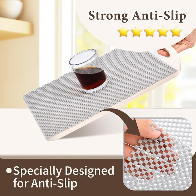 Drawer and Shelf Liner for Kitchen Cabinet: 23.6 in X 30 Ft Non Slip Waterproof - Image 5