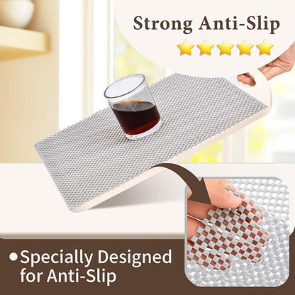 Drawer and Shelf Liner for Kitchen Cabinet: 12 in X 10 Ft Non Slip Waterproof - Image 4
