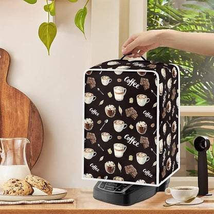 Coffee Maker Cover – Dust Protection Stain Resistant Washable Appliance Cover - Image 4