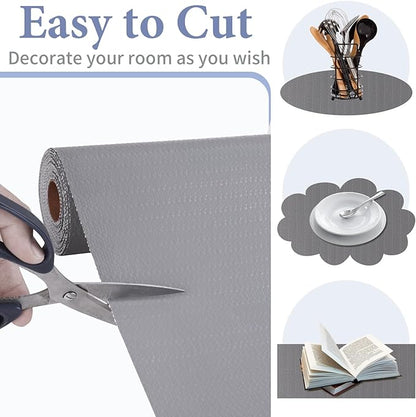 Drawer and Shelf Liner for Kitchen Cabinet: 23 in X 20 Ft Non Slip Waterproof - Image 4