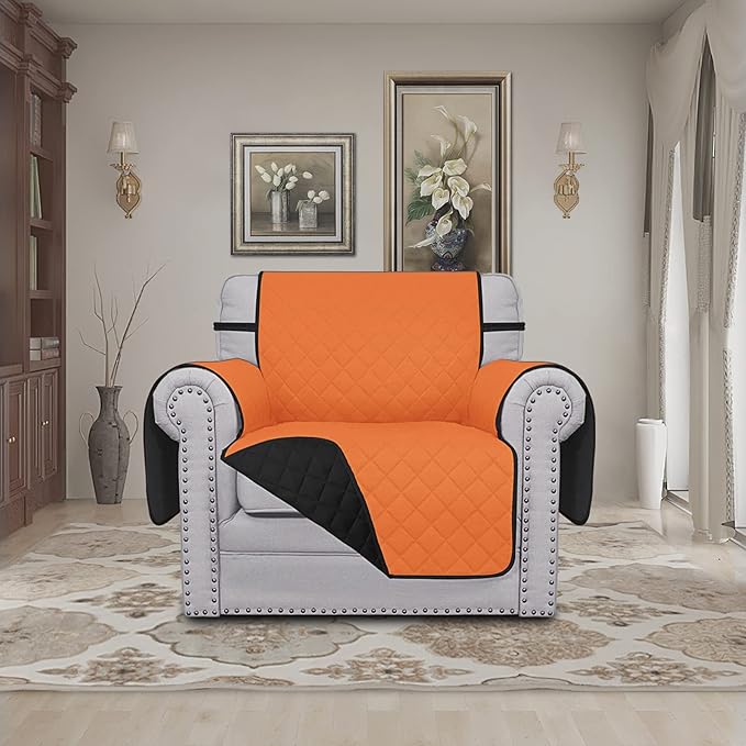 Easy-Going Chair Sofa Slipcover Reversible Sofa Cover Water Resistant Couch - Image 2