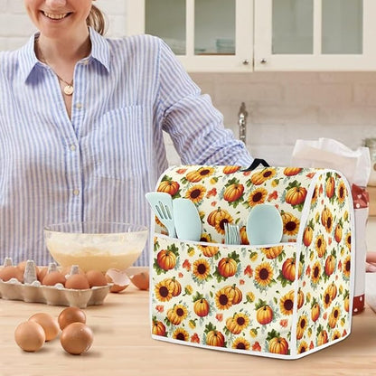 Sunflower Mixer Cover for Kitchen Aid 6-8 Qt Mixer Small Appliance Dust Covers - Image 2