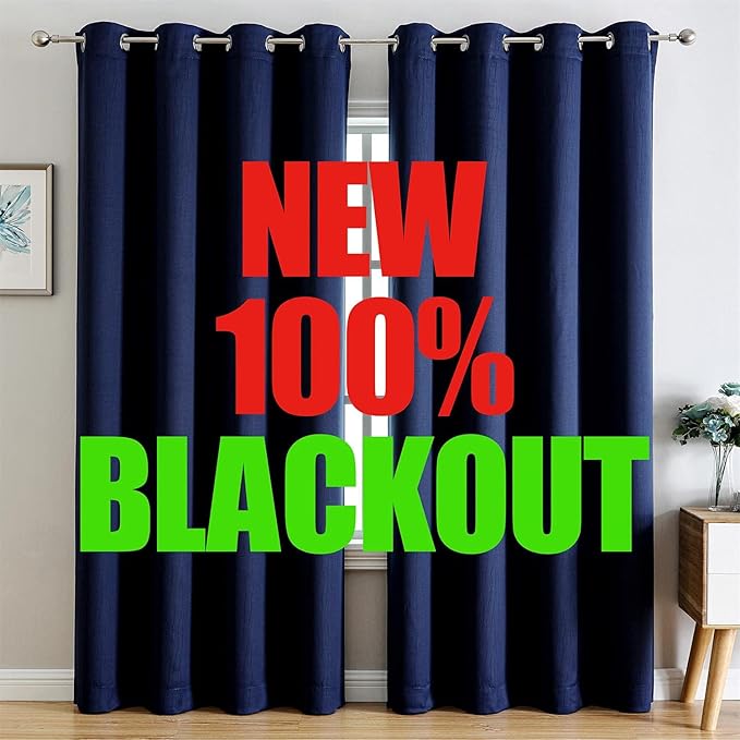 G2000 100% Blackout Curtains for Bedroom & Living Room by G2000