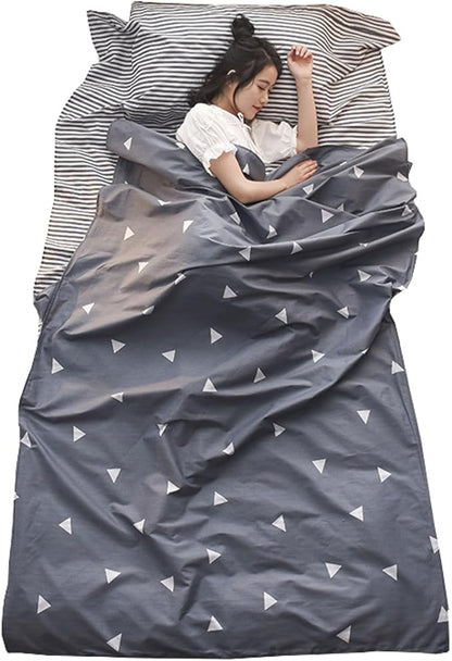 TRIWONDER Sleeping Bag Liner Cotton Camping Travel Sheet Sleep Sack Adult by TRIWONDER