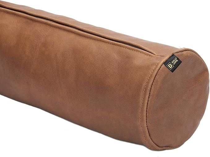 D DOLLY LAMB Goat Leather Cylindrical Cushion Covers - Image 3