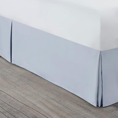 Nestl Ice Blue Bed Skirt Cal King Size - Image 8