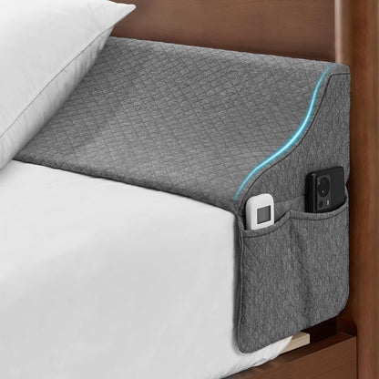 euhams queen bed wedge pillow for headboard, mattress, main product view