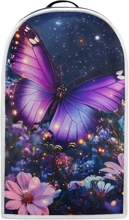 Purple Butterfly Blender Cover | Washable Smudge-Proof Appliance Protector - Image 3
