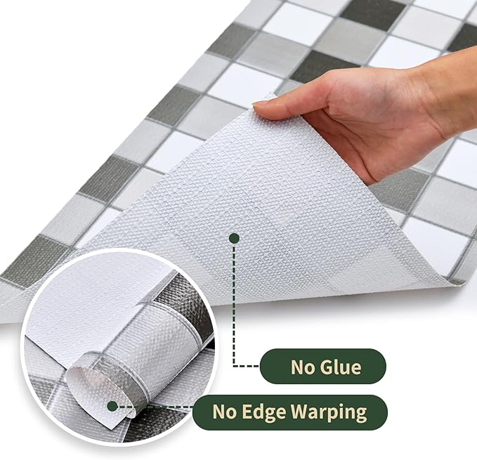Drawer and Shelf Liner for Kitchen Cabinet: 17 in X 30 Ft Non Slip Waterproof - Image 9