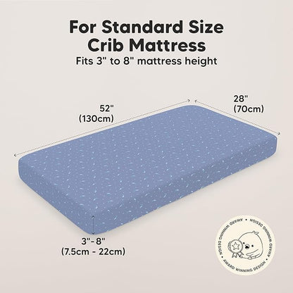 KeaBabies 2-Pack Baby Crib Sheets - Image 3
