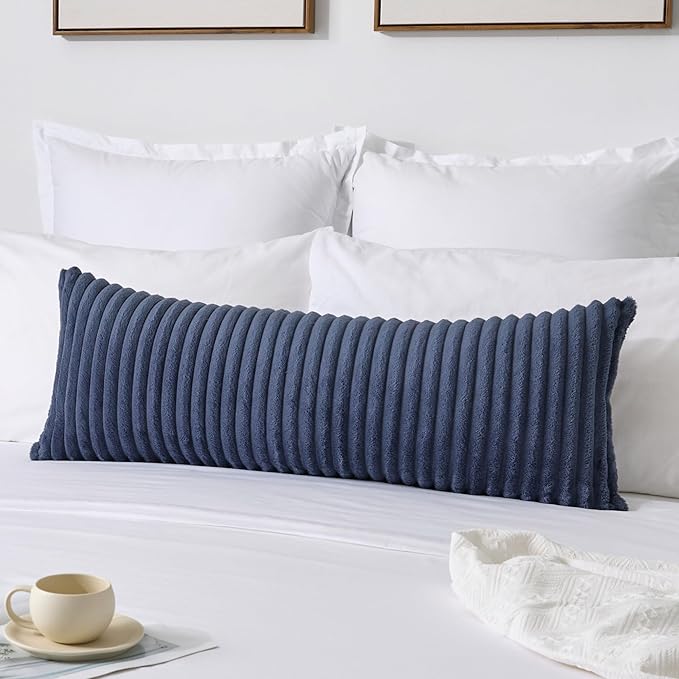 Kevin Textile Soft Plush 14x36 Inch Long Lumbar Pillow Cover 1 Pack, Luxury - Image 4