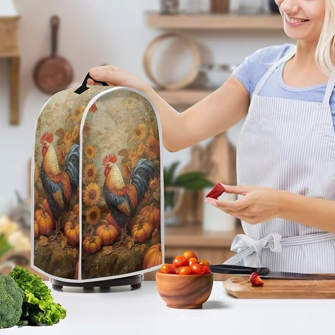 Retro Blender Cover for Kitchen Resistance Food Processor Dust Cover - Image 2