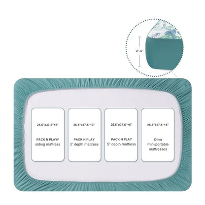 TILLYOU Pack and Play Sheet - Image 3