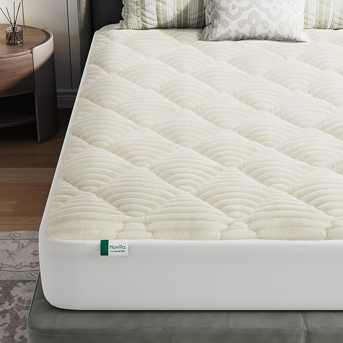 Novilla Twin Mattress Topper - Image 7