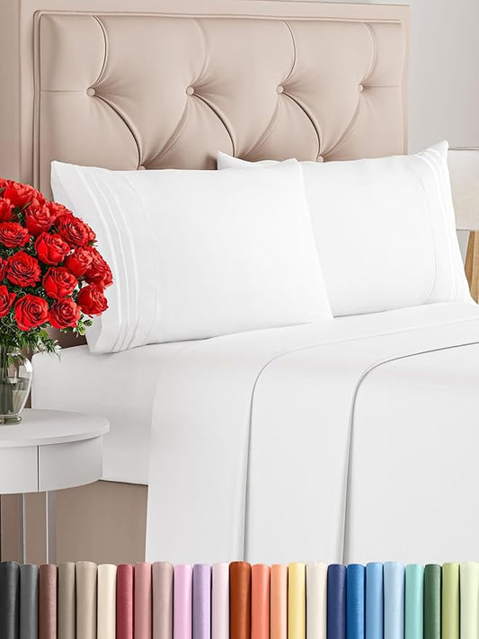 King Size 4 Piece Sheet Set by CGKUnlimited
