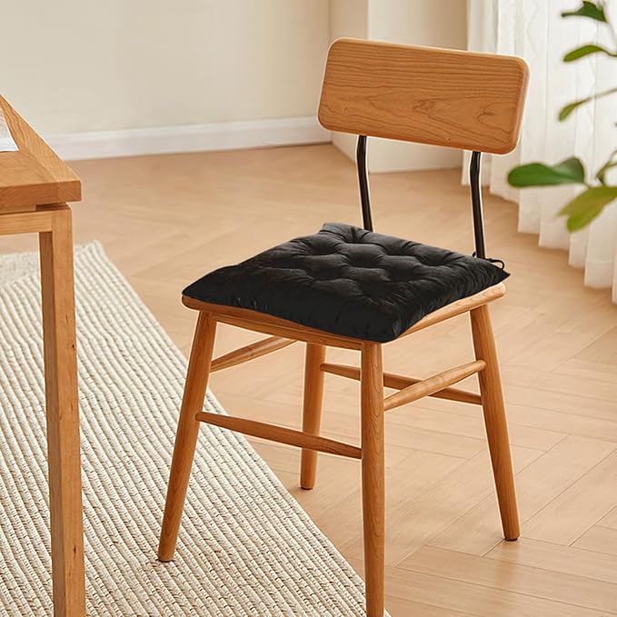 6 Pack Square Seat Cushion Chair Pads - Image 6