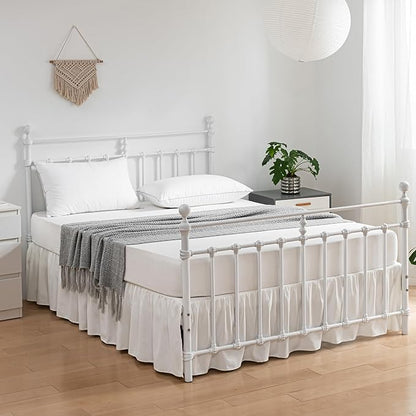 Bed Skirt King Size Ruffled Bed Skirts - Image 4