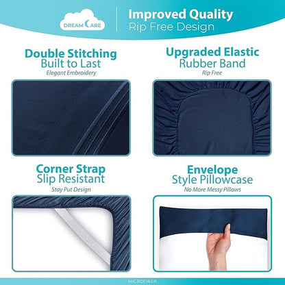 DREAMCARE California King Sheet Sets - Image 7
